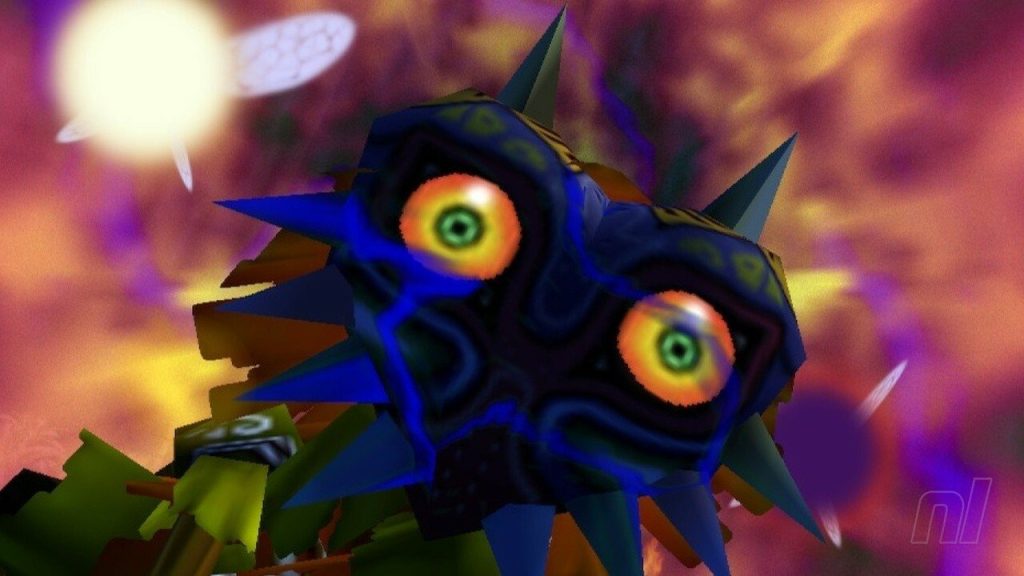 Zelda: maschera Cutscene di Majora quando si passa apparentemente “più perfezionati a N64” dall’emulazione Wii Virtual Console